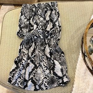 Sofia black & gray dress